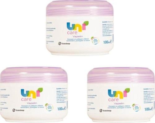 Uni Care Vazelin 100 Ml X 3 Adet
