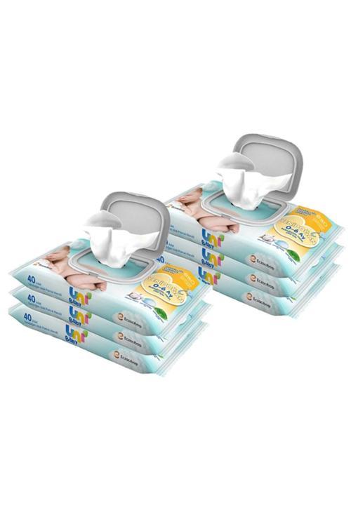 Yenidoğan Islak Havlu Mendil 6X40 Toplam 240 Yaprak
