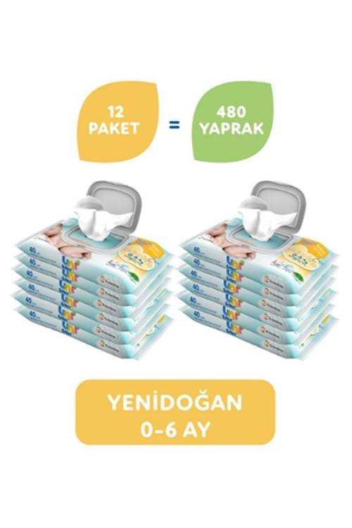 Yenidoğan Islak Mendil 12'Li Paket