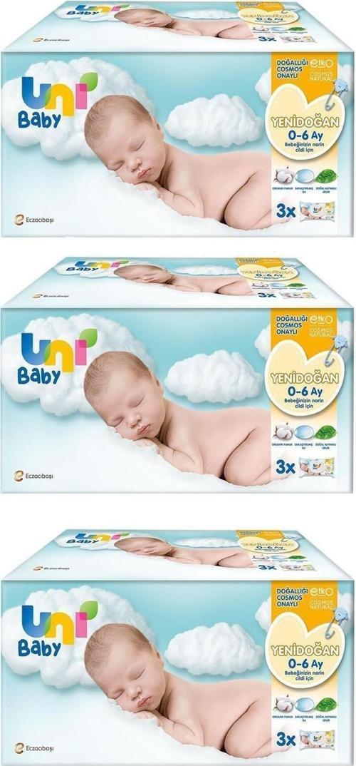 Yenidoğan Islak Mendil 3X40 - 3 Adet