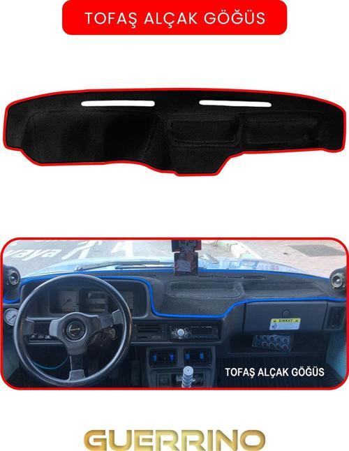Tofaş Alçak Gögüstorpido Koruma Halısı Kırmızı Kenar