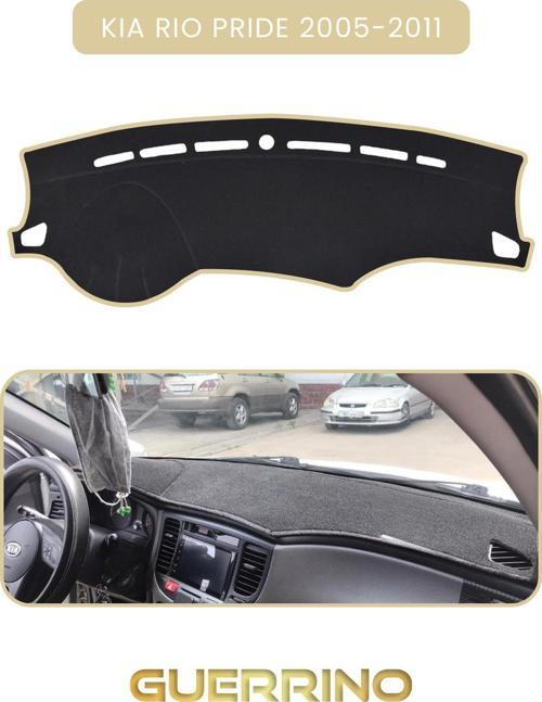 Kia Rio Pride 2005-2011Torpido Koruma Halısı Bej Kenar