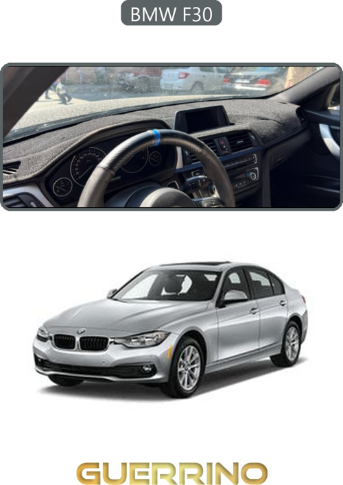 Bmw F30Torpido Koruma Halısı Gri Kenar