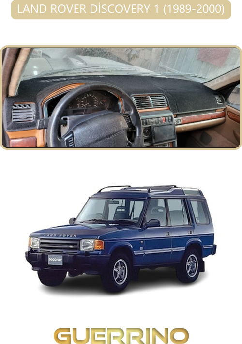 Land Rover Discovery 1 1989-2000Torpido Koruma Halısı Bej Kenar