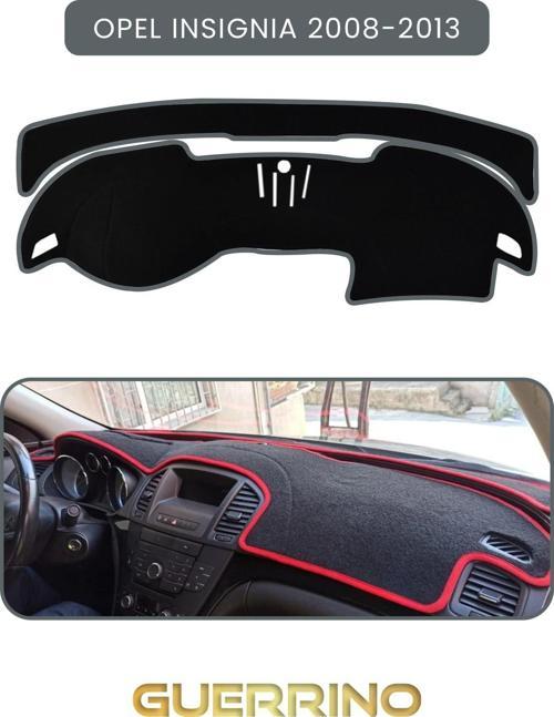 Opel Insignia (2008-2013)Torpido Koruma Halısı Gri Kenar