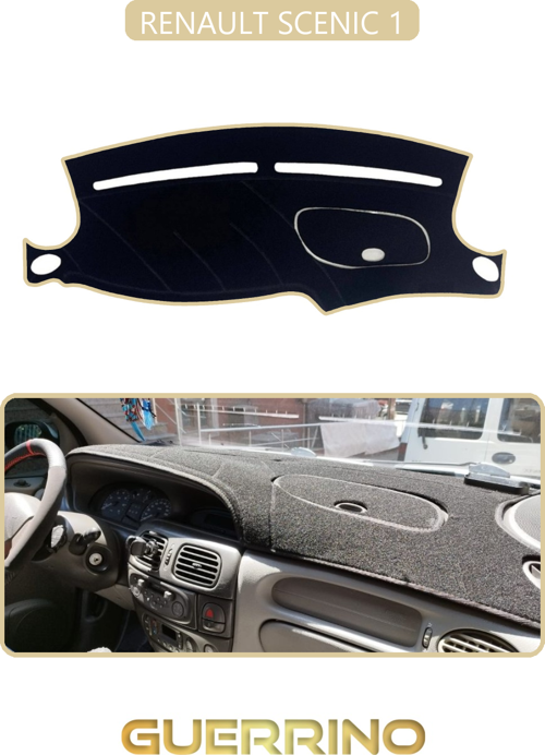 Renault Scenıc 1Torpido Koruma Halısı Bej Kenar