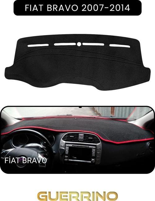Fıat Bravo 2007-2014 Modellerine Uyguntorpido Koruma Halısı Siyah Kenar
