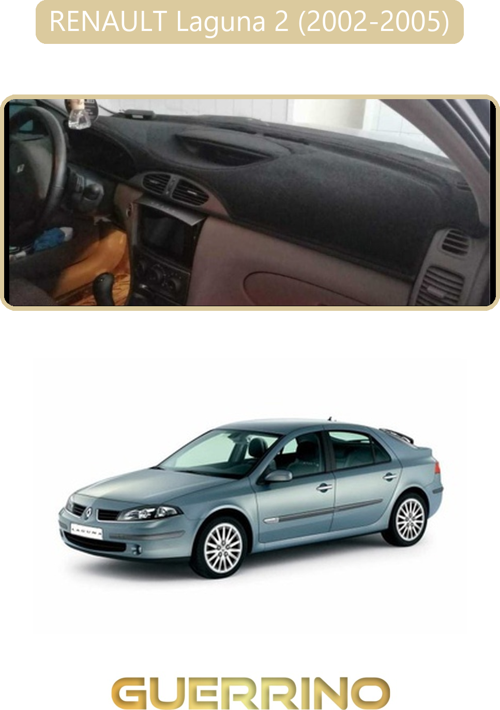 Renault Laguna 2 (2002-2005)Torpido Koruma Halısı Bej Kenar