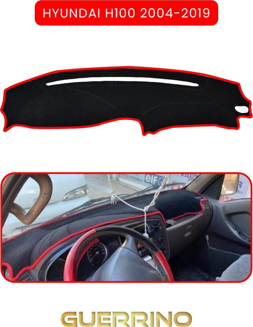 Hyundai H100 2004-2019Torpido Koruma Halısı Kırmızı Kenar