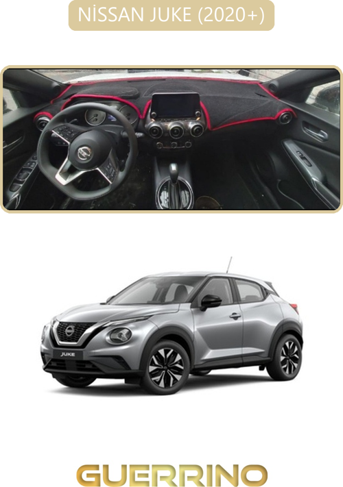 Nissan Juke 2020+Torpido Koruma Halısı Bej Kenar