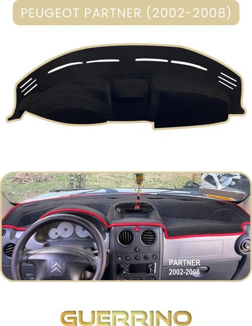 Peugeot Partner (2002-2008)Torpido Koruma Halısı Bej Kenar