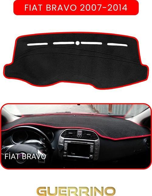 Fıat Bravo 2007-2014 Modellerine Uyguntorpido Koruma Halısı Kırmızı Kenar