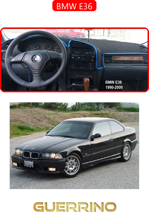 Bmw E36Torpido Koruma Halısı Gri Kenar