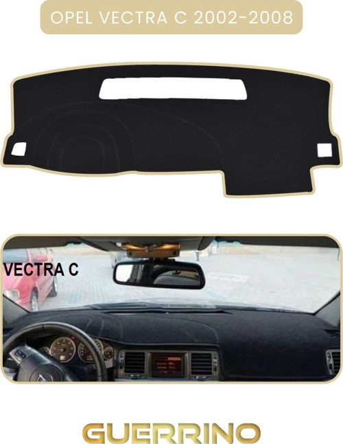 Opel Vectra C 2002-2008 Torpido Koruma Halısı Bej Kenar