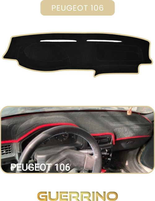 Peugeot 106 Torpido Koruma Halısı Bej Kenar