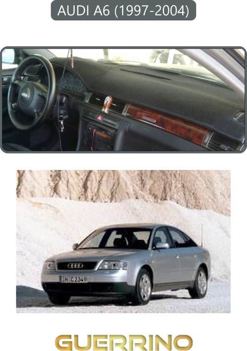Audı A6 (1997-2004)Torpido Koruma Halısı Gri Kenar