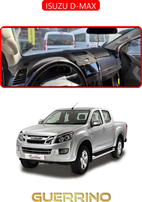 Isuzu D-Maxtorpido Koruma Halısı Kırmızı Kenar