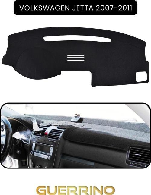 Volkswagen Jetta (2007-2011)Torpido Koruma Halısı Siyah Kenar