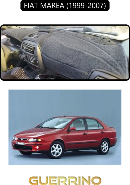 Fıat Marea 1999-2007Torpido Koruma Halısı Siyah Kenar