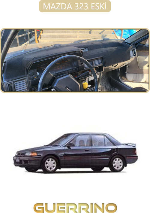 Mazda 323 Eskitorpido Koruma Halısı Bej Kenar