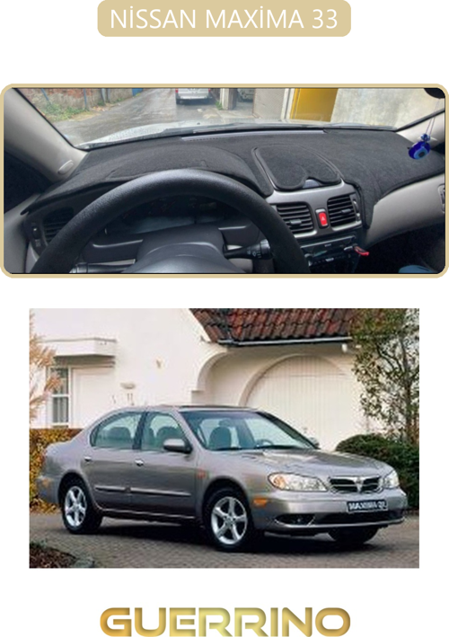 Nissan Maxima 33Torpido Koruma Halısı Bej Kenar