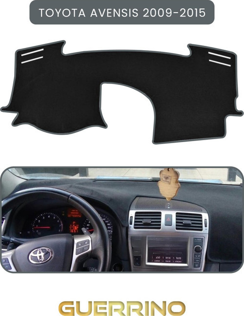 Toyota Avensis (2009-2015)Torpido Koruma Halısı Gri Kenar