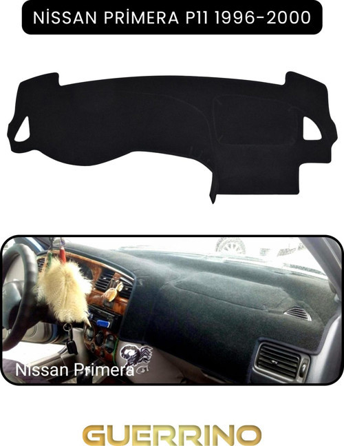 Nissan Primera P11 1996-2000Torpido Koruma Halısı Siyah Kenar