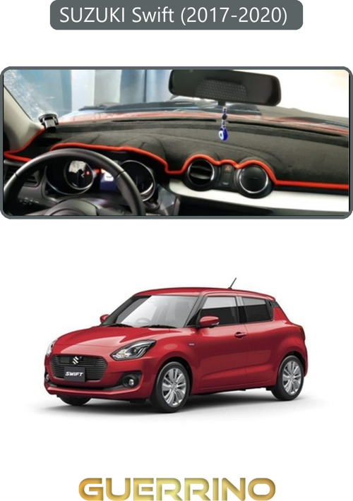 Suzukı Swift 2017-2020 Torpido Koruma Halısı Gri Kenar