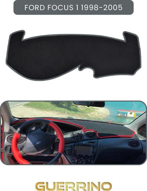 Ford Focus 1 (1998-2005)Torpido Koruma Halısı Gri Kenar