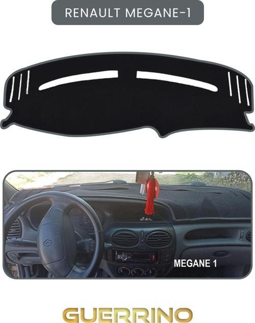 Renault Megane-1Torpido Koruma Halısı Gri Kenar