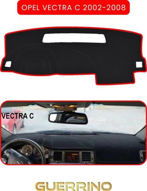 Opel Vectra C 2002-2008 Torpido Koruma Halısı Kırmızı Kenar
