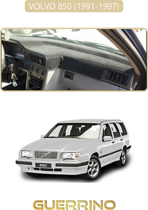 Volvo 850 (1991-1997)Torpido Koruma Halısı Bej Kenar