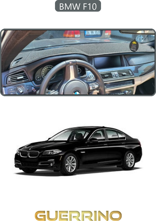 Bmw F10Torpido Koruma Halısı Gri Kenar