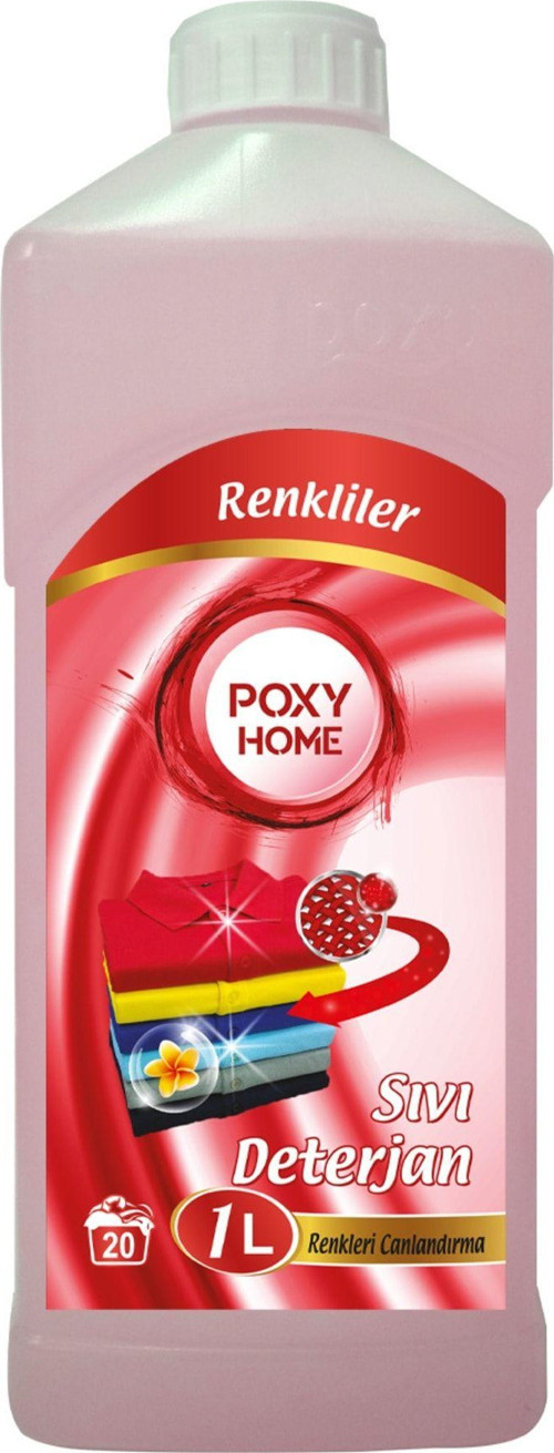 Home Renkliler Için Sıvı Çamaşır Deterjanı 1000 Ml