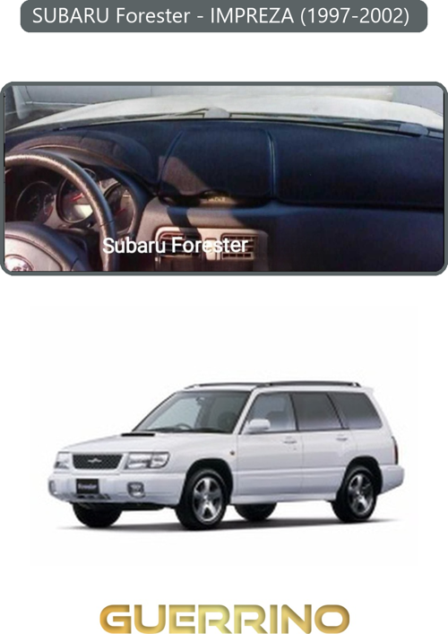 Subaru Forester (1997-2002) Imprezzatorpido Koruma Halısı Gri Kenar