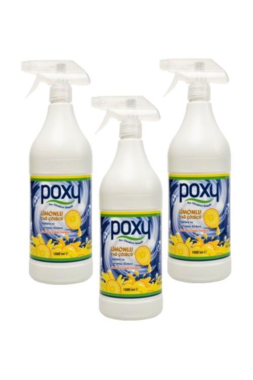 Limonlu Yağ Çözücü 1000 Ml-3'Lü Set