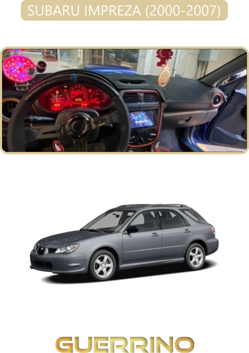 Subaru Imprezza (2000-2007)Torpido Koruma Halısı Bej Kenar