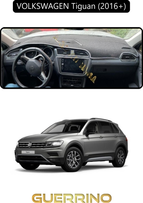 Volkswagen Touareg (2002-2010) ;Torpido Koruma Halısı Siyah Kenar
