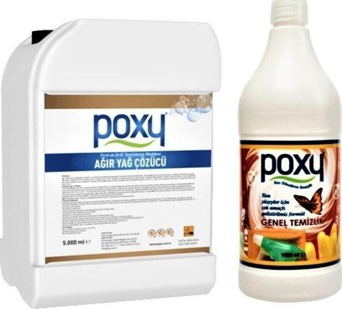 Ağır Yağ Çözücü 5 Lt Genel Temizlik Leke Çıkarıcı 1 Lt