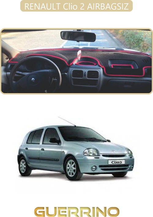 Renault Clio 2 Aırbagsıztorpido Koruma Halısı Bej Kenar