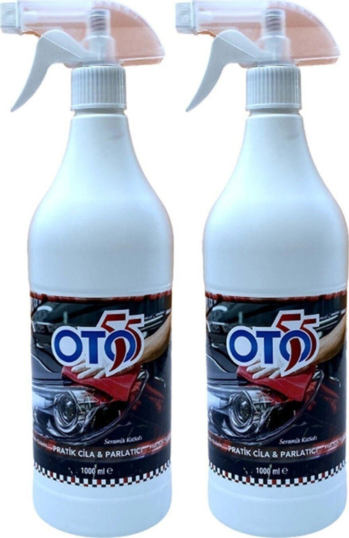 Oto55 Seramik Etkili Cila 2 Adet Kampanya