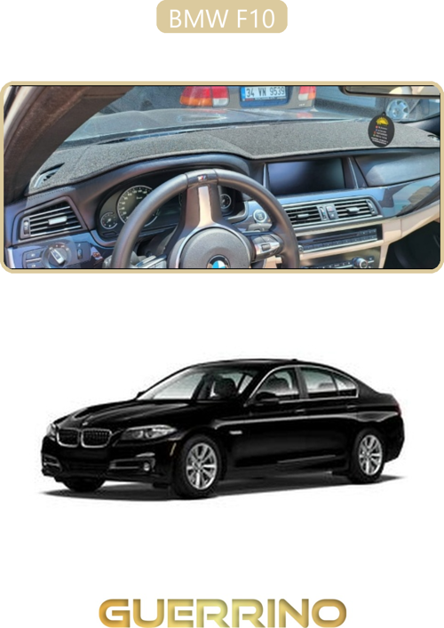 Bmw F10Torpido Koruma Halısı Bej Kenar