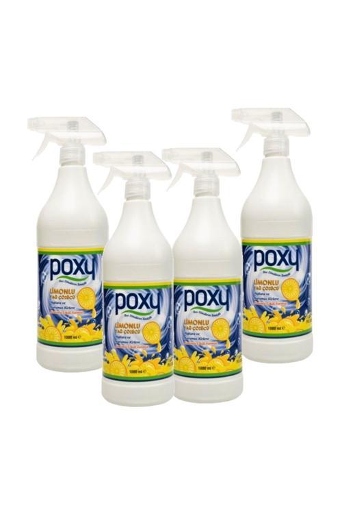 Limonlu Yağ Çözücü 1000 Ml-4'Lü Set