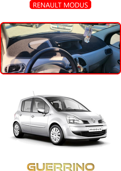 Renault Modustorpido Koruma Halısı Kırmızı Kenar