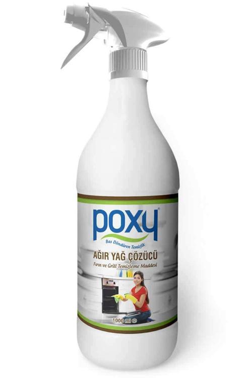 Ağır Yağ Çözücü 1000 Ml Konsantre Ocak Fırın Izgara Mutfak Temizliğinde