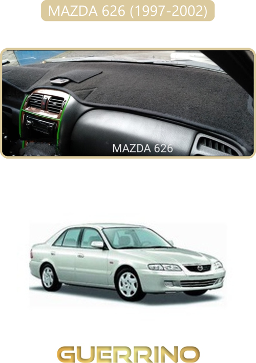 Mazda 626 1997-2002Torpido Koruma Halısı Bej Kenar