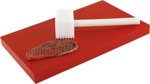 30X50X2 Kırmızı Kesim Levhası Polietilen