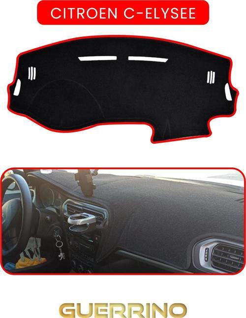 Cıtroen C-Elysee - Peugeot 301 Uzuntorpido Koruma Halısı Kırmızı Kenar