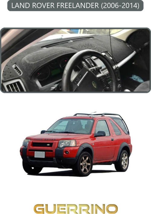 Land Rover Freelander 2006-2014Torpido Koruma Halısı Gri Kenar