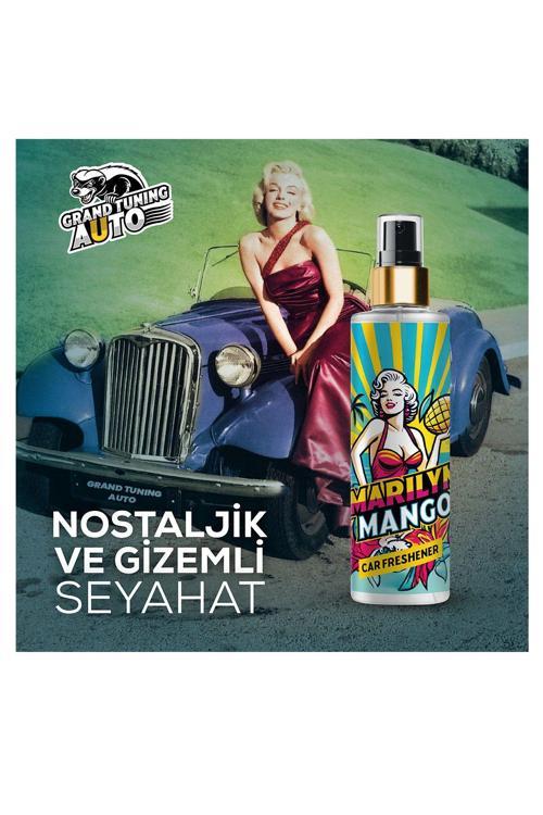 Oto55 Marilyn Mango Tropikal Mango Kokulu Oto Parfümü Egzotik Ve Ferah 1 Adet